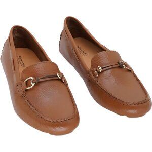 Rockport Bayview Loafers Tan Driving Moccasins Women's US 8 M
